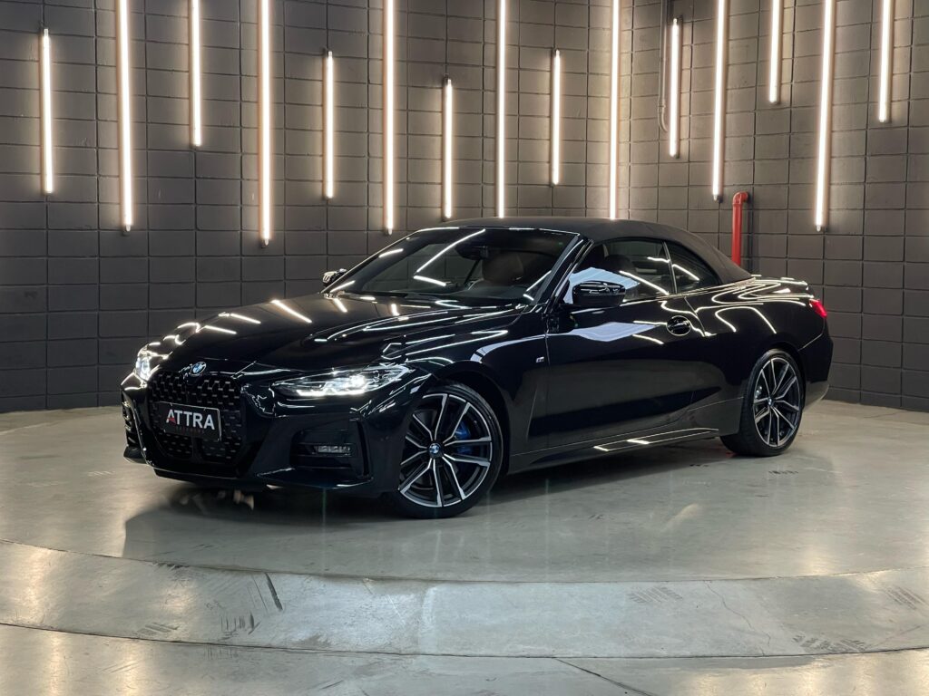 BMW 430i Cabriolet 2022 - Detalhe lateral